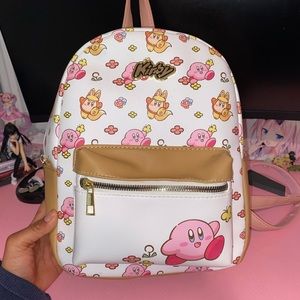 Kirby waddle dee flowers backpack